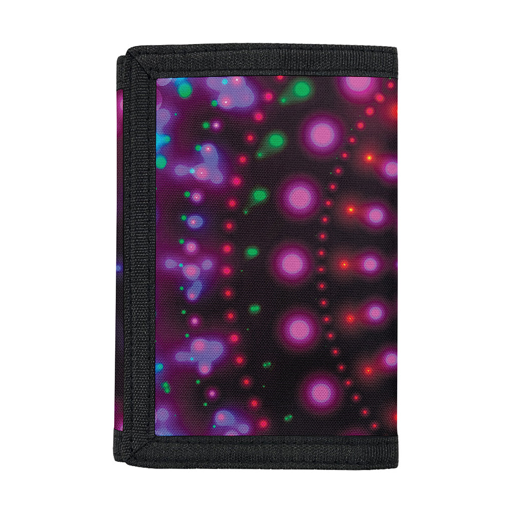 Light Mandala Print Trifold Wallet