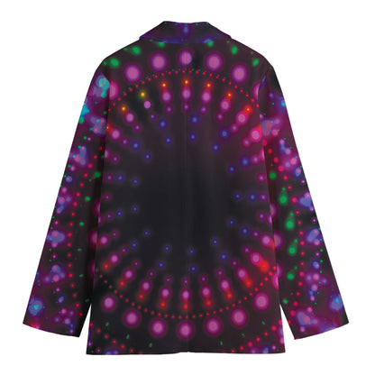 Light Mandala Print Women's Blazer