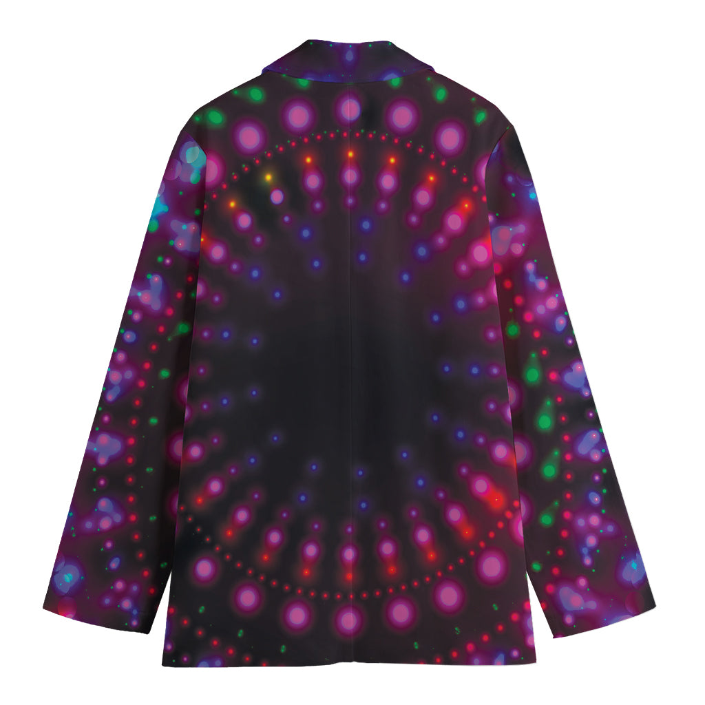 Light Mandala Print Women's Cotton Blazer