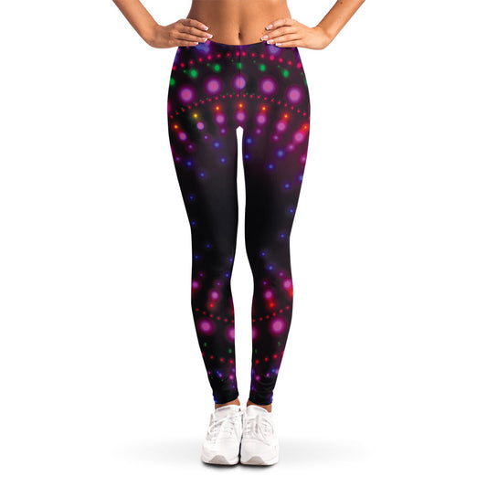 Light Mandala Print Women's Leggings