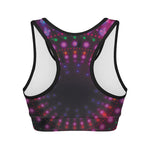 Light Mandala Print Women's Sports Bra