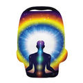 Light Of Seven Chakras Print Baby Seat Cover
