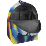 Light Of Seven Chakras Print Backpack