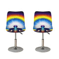 Light Of Seven Chakras Print Bar Stool Covers