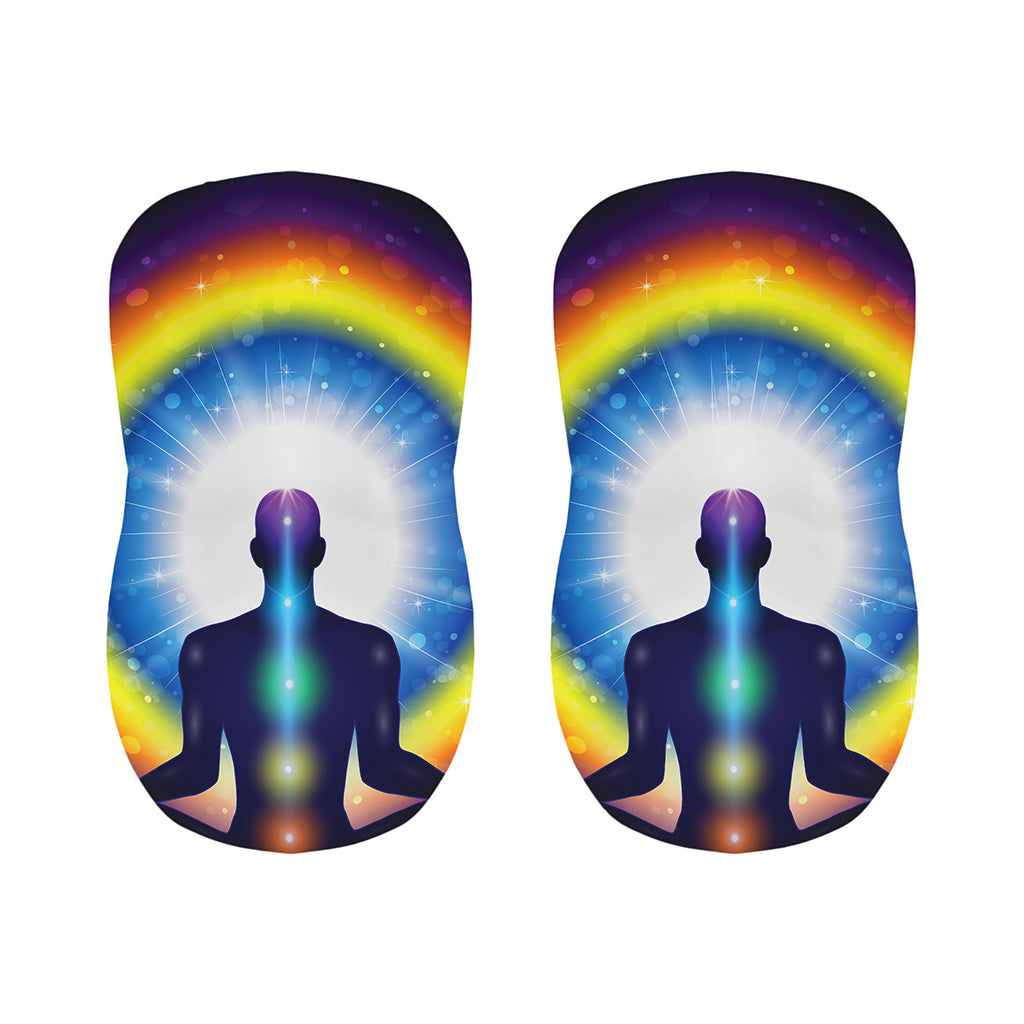 Light Of Seven Chakras Print Bar Stool Covers