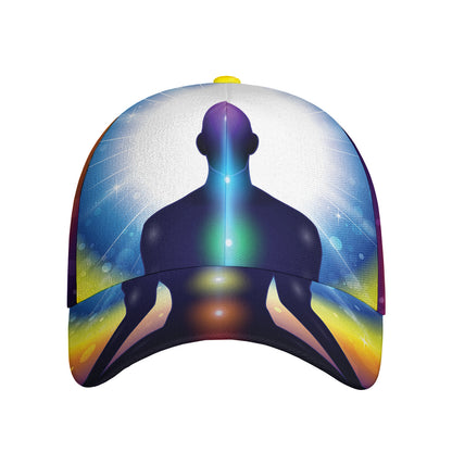 Light Of Seven Chakras Print Baseball Cap