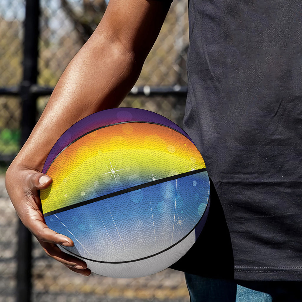 Light Of Seven Chakras Print Basketball