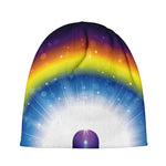 Light Of Seven Chakras Print Beanie