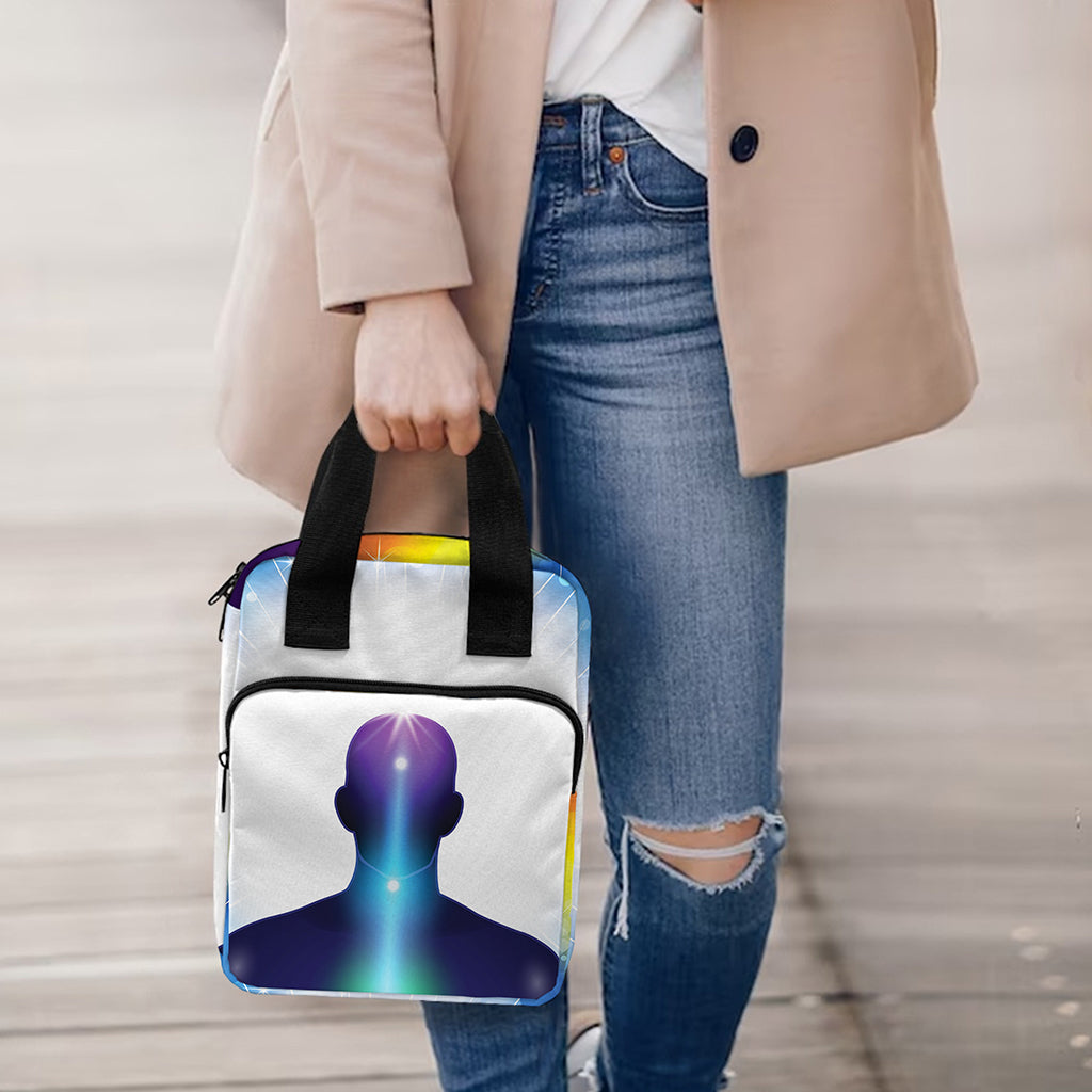 Light Of Seven Chakras Print Bible Tote Bag