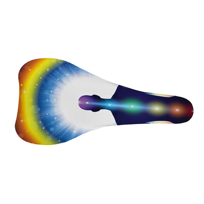 Light Of Seven Chakras Print Bicycle Seat Cover