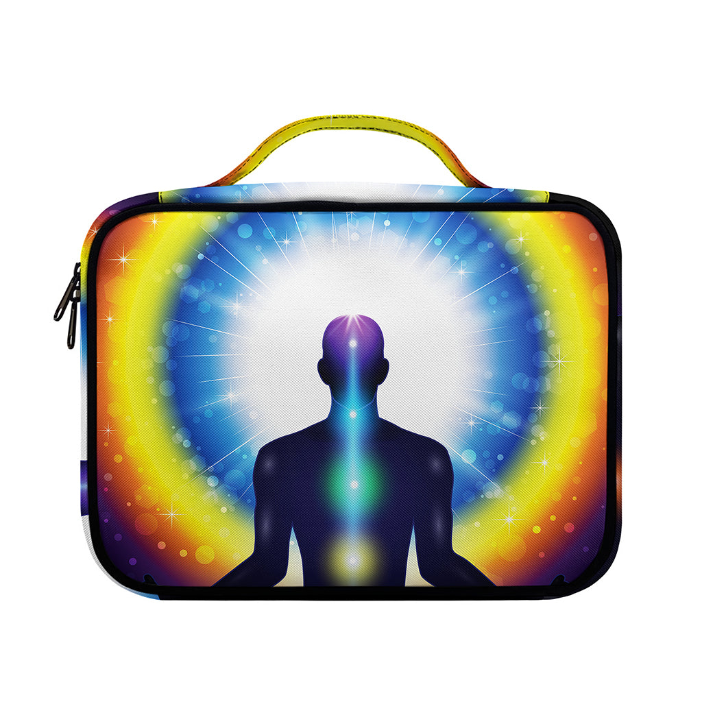 Light Of Seven Chakras Print Briefcase Bible Bag