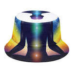Light Of Seven Chakras Print Bucket Hat