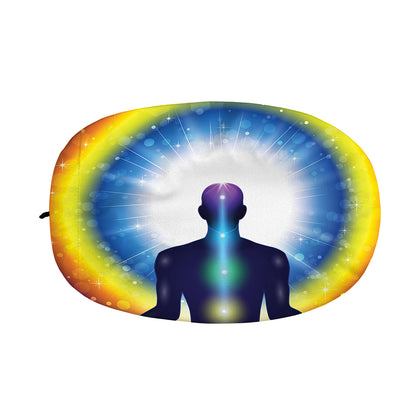 Light Of Seven Chakras Print Car Side Mirror Covers