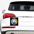Light Of Seven Chakras Print Car Sticker
