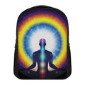 Light Of Seven Chakras Print Casual Backpack