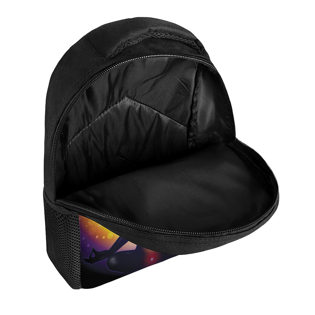 Light Of Seven Chakras Print Casual Backpack