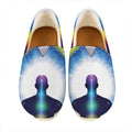 Light Of Seven Chakras Print Casual Shoes