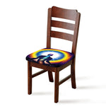 Light Of Seven Chakras Print Chair Cushion Cover