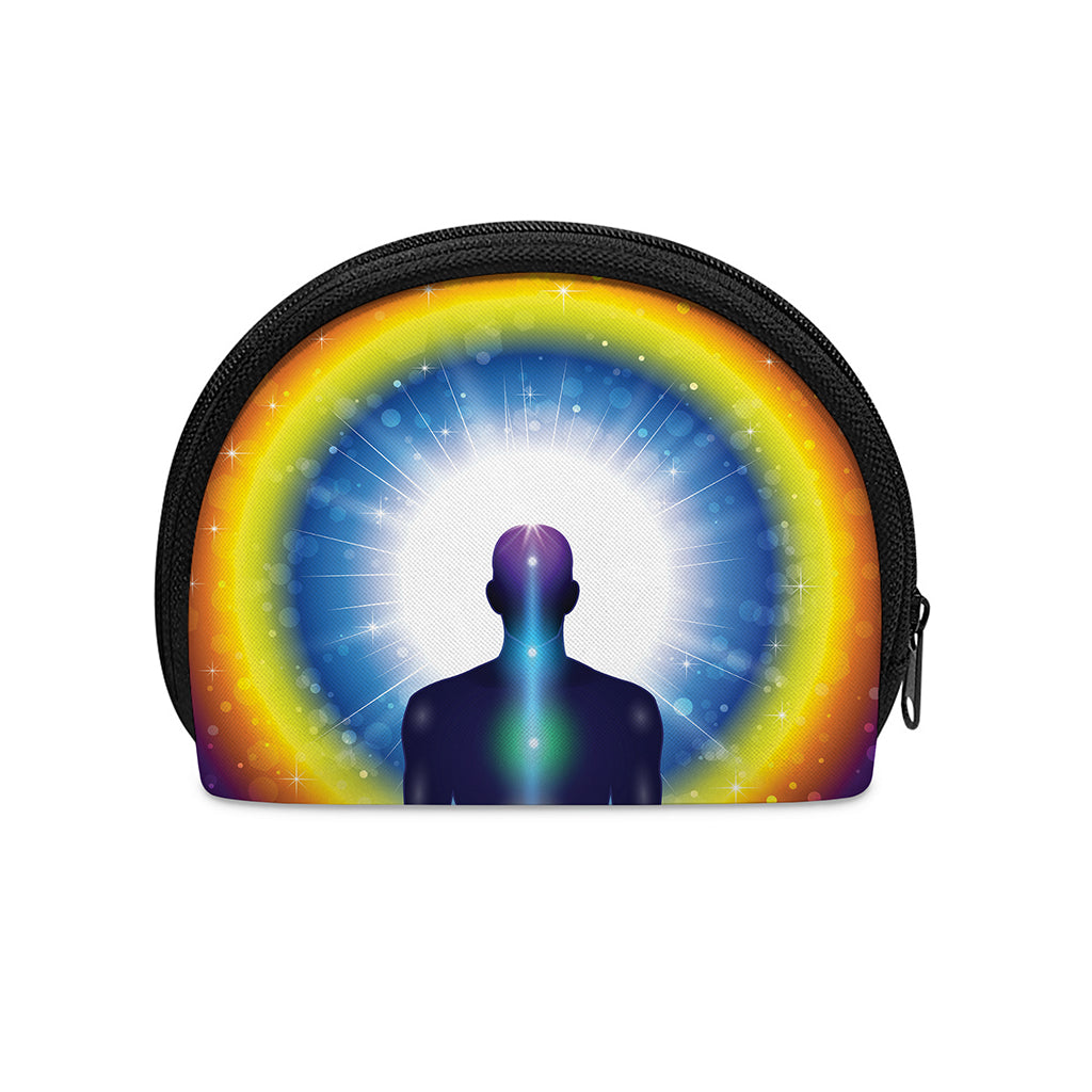 Light Of Seven Chakras Print Coin Purse