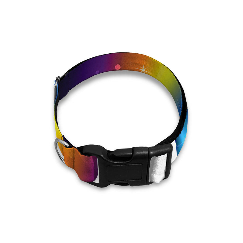 Light Of Seven Chakras Print Dog Collar