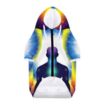 Light Of Seven Chakras Print Dog Zip Up Hoodie