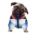 Light Of Seven Chakras Print Dog Zip Up Jacket