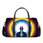 Light Of Seven Chakras Print Duffle Bag