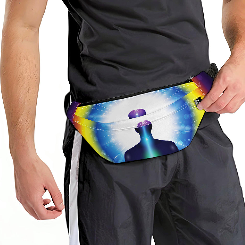Light Of Seven Chakras Print Fanny Pack