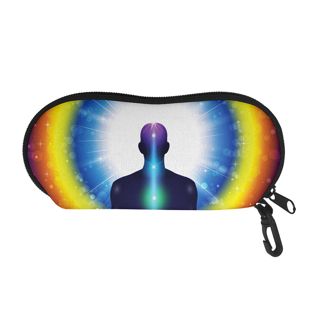 Light Of Seven Chakras Print Glasses Case