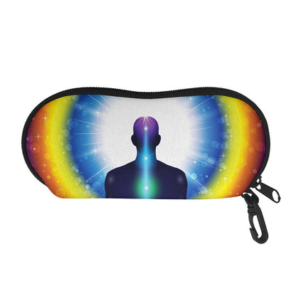 Light Of Seven Chakras Print Glasses Case