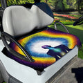 Light Of Seven Chakras Print Golf Cart Seat Cover