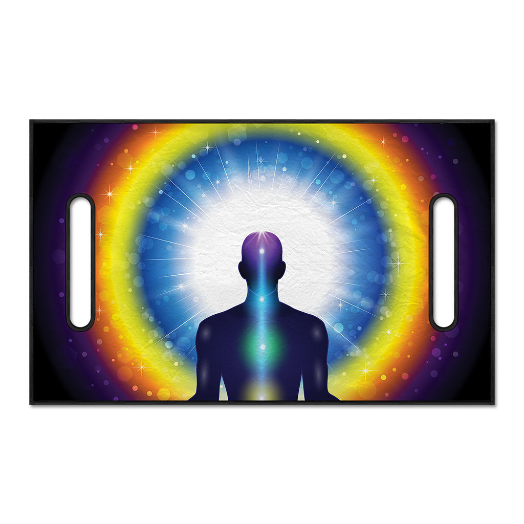 Light Of Seven Chakras Print Golf Cart Seat Cover