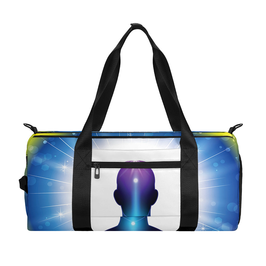 Light Of Seven Chakras Print Gym Bag