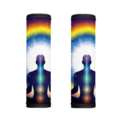Light Of Seven Chakras Print Handle Covers