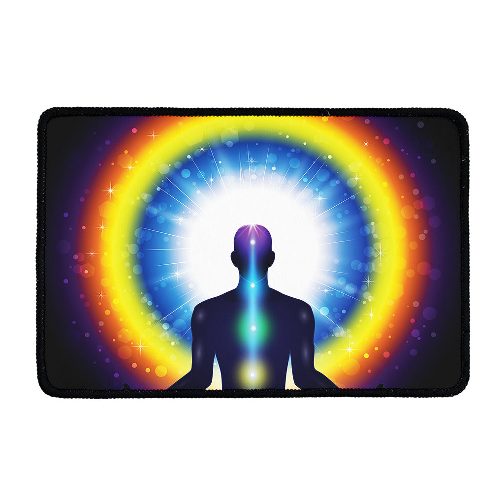 Light Of Seven Chakras Print Kitchen Mat