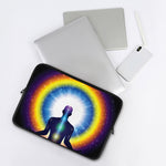 Light Of Seven Chakras Print Laptop Sleeve