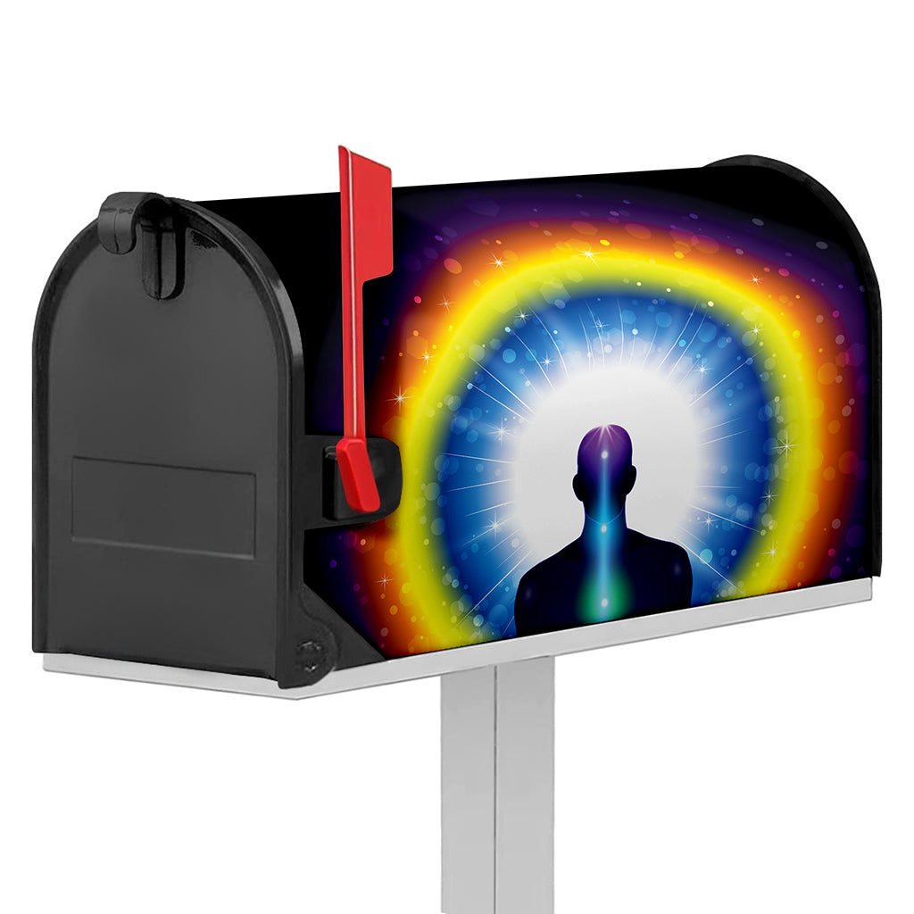 Light Of Seven Chakras Print Mailbox Cover