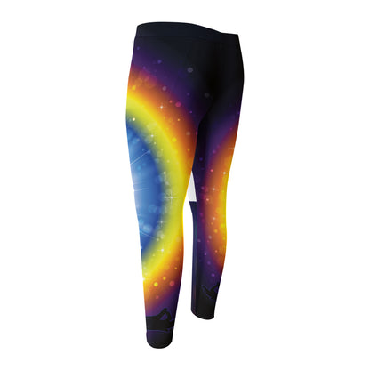 Light Of Seven Chakras Print Men's Compression Pants