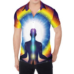 Light Of Seven Chakras Print Men's Shirt