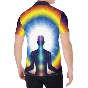 Light Of Seven Chakras Print Men's Shirt