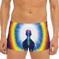 Light Of Seven Chakras Print Men's Short Boxer Briefs
