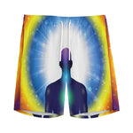Light Of Seven Chakras Print Men's Sports Shorts