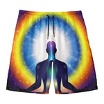 Light Of Seven Chakras Print Men's Swim Trunks