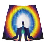 Light Of Seven Chakras Print Men's Swim Trunks