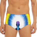 Light Of Seven Chakras Print Men's Triangle Swim Briefs
