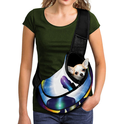 Light Of Seven Chakras Print Pet Sling Carrier