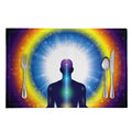 Light Of Seven Chakras Print Placemat