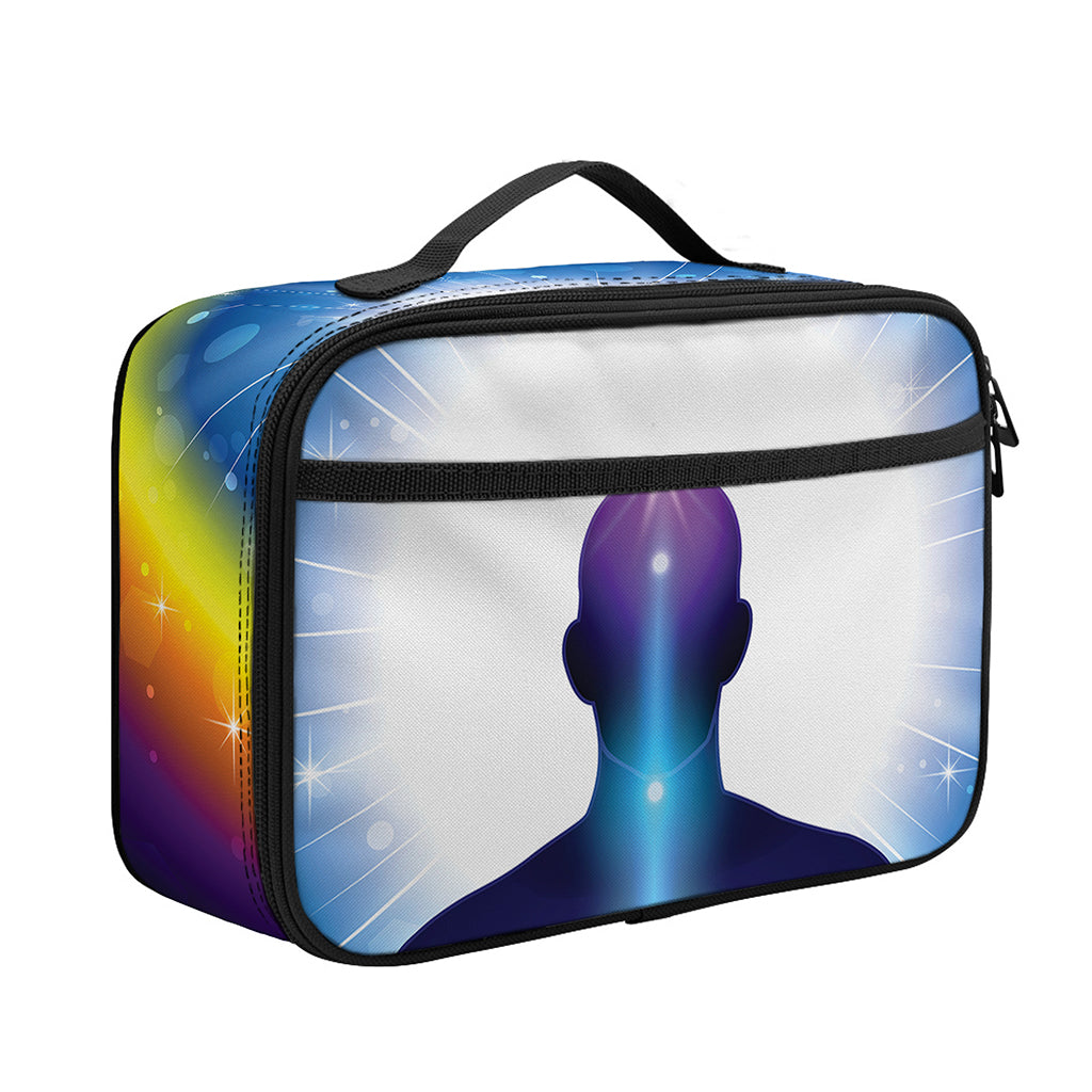 Light Of Seven Chakras Print Portable Lunch Bag