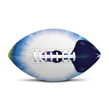 Light Of Seven Chakras Print Rugby Ball