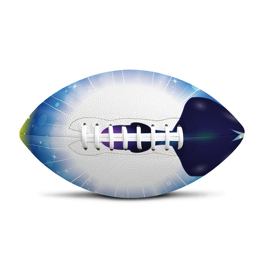 Light Of Seven Chakras Print Rugby Ball